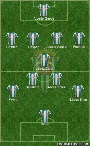 Córdoba C.F., S.A.D. Formation 2013