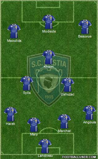 Sporting Club Bastia Formation 2013