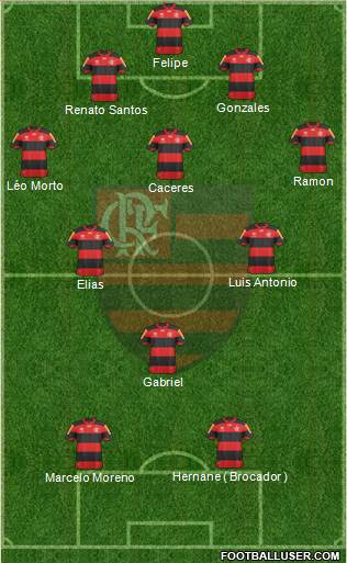 CR Flamengo Formation 2013