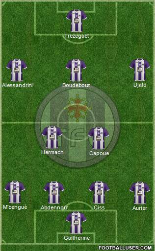 Toulouse Football Club Formation 2013