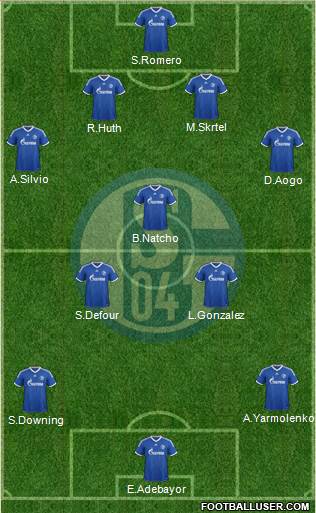 FC Schalke 04 Formation 2013