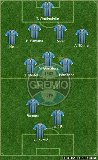 Grêmio FBPA Formation 2013