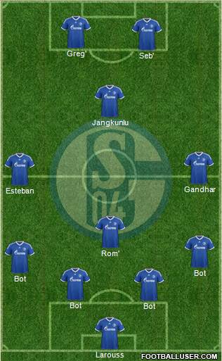 FC Schalke 04 Formation 2013