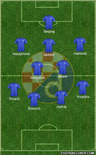 NK Dinamo Formation 2013