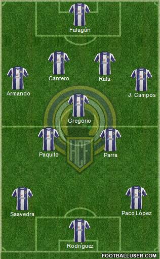 Hércules C.F., S.A.D. Formation 2013