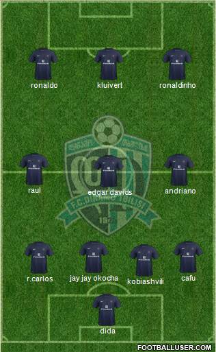 Dinamo Tbilisi Formation 2013