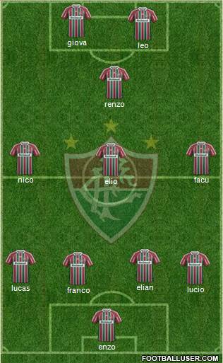 Fluminense FC Formation 2013