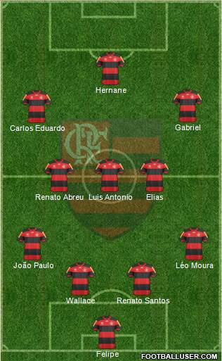 CR Flamengo Formation 2013