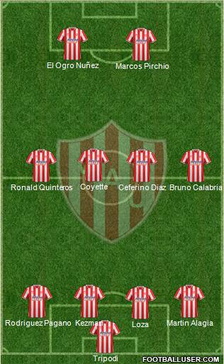 Unión de Santa Fe Formation 2013