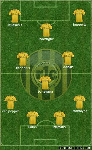 Roda JC Formation 2013