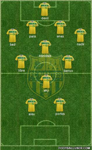 FC Nantes Formation 2013