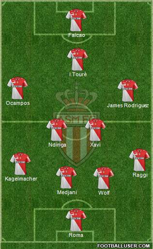 AS Monaco FC Formation 2013