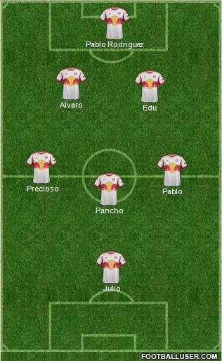 New York Red Bulls Formation 2013