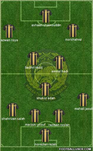 Malaysia Formation 2013