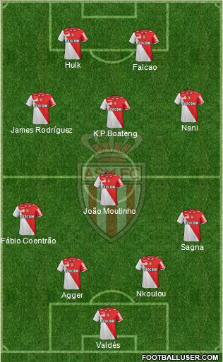 AS Monaco FC Formation 2013