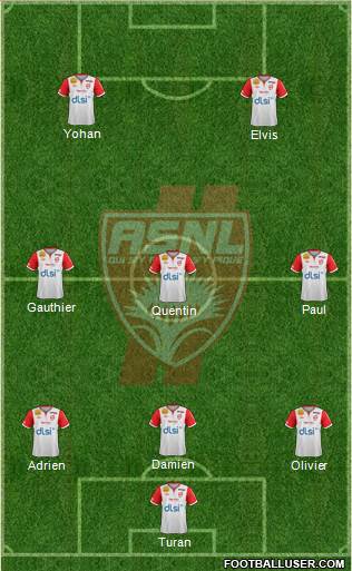 A.S. Nancy Lorraine Formation 2013