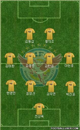 Seongnam Ilhwa Chunma Formation 2013