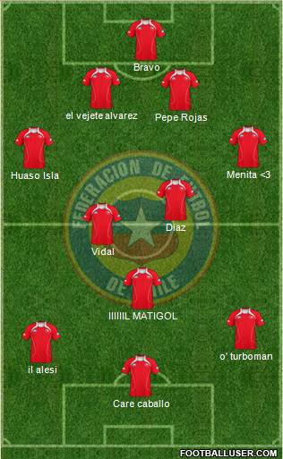 Chile Formation 2013