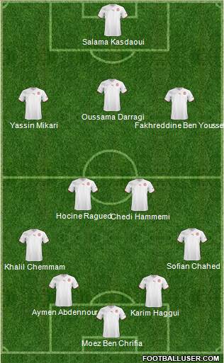 Tunisia Formation 2013