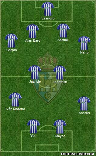 S.D. Ponferradina Formation 2013