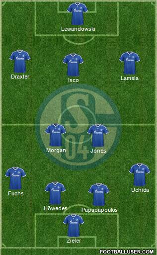 FC Schalke 04 Formation 2013