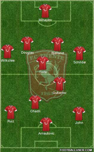 FC Twente Formation 2013