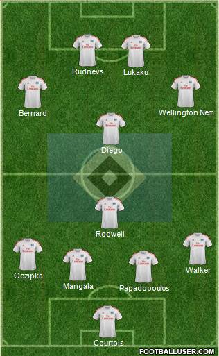 Hamburger SV Formation 2013