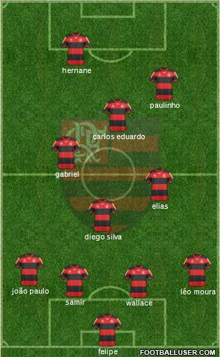 CR Flamengo Formation 2013