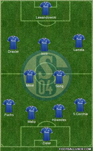 FC Schalke 04 Formation 2013