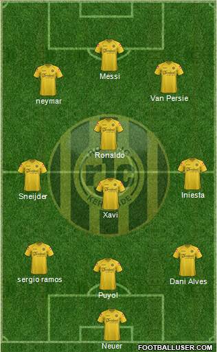 Roda JC Formation 2013