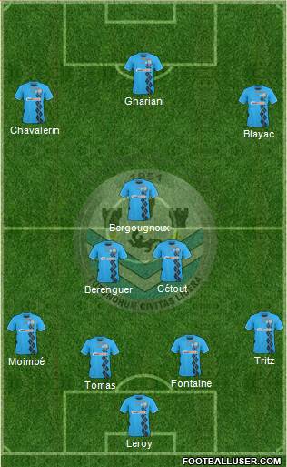 Tours Football Club Formation 2013