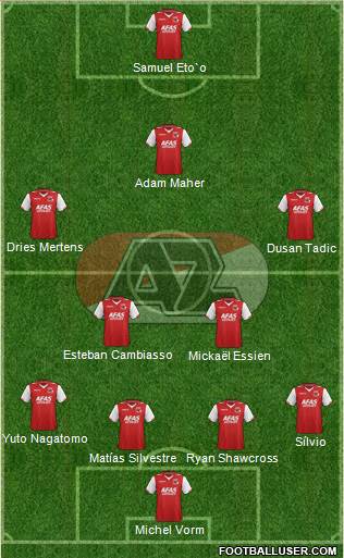 AZ Alkmaar Formation 2013