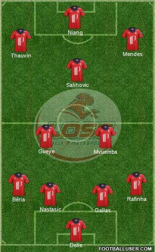 LOSC Lille Métropole Formation 2013