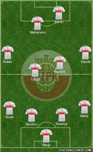 Poland Formation 2013