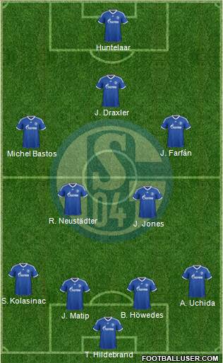 FC Schalke 04 Formation 2013