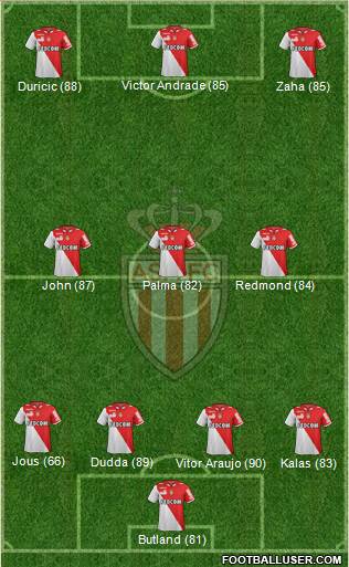 AS Monaco FC Formation 2013