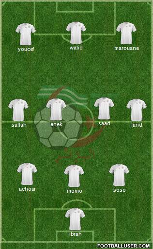 Algeria Formation 2013