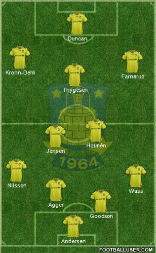 Brøndbyernes Idrætsforening Formation 2013