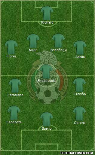 Mexico Formation 2013