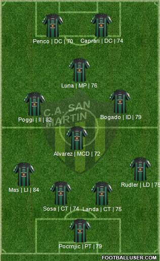 San Martín de San Juan Formation 2013