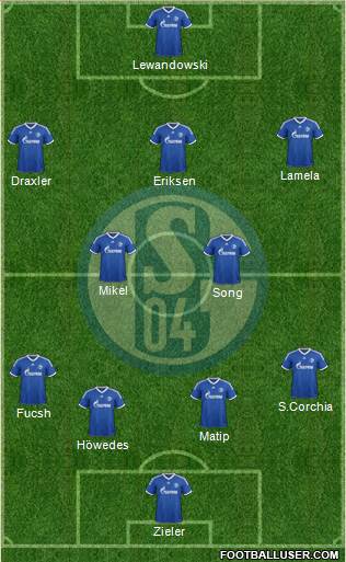 FC Schalke 04 Formation 2013