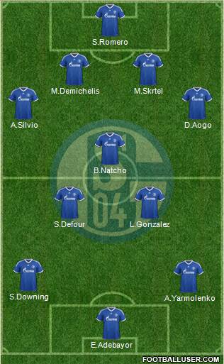 FC Schalke 04 Formation 2013