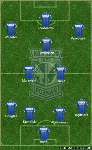 Lech Poznan Formation 2013