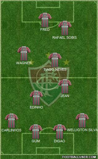 Fluminense FC Formation 2013