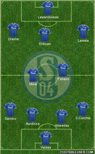 FC Schalke 04 Formation 2013