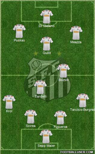 Santos FC Formation 2013