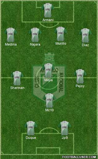 CDC Atlético Nacional Formation 2013