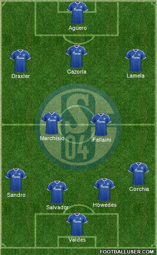 FC Schalke 04 Formation 2013