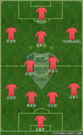 Suwon Samsung Blue Wings Formation 2013