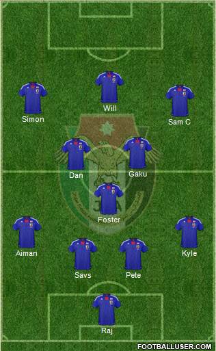 Japan Formation 2013